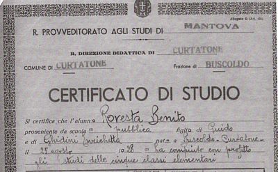 certificato