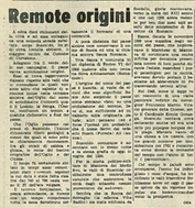 Remote origini