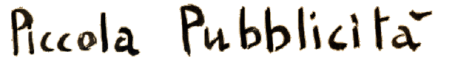 piccola pubblicita
