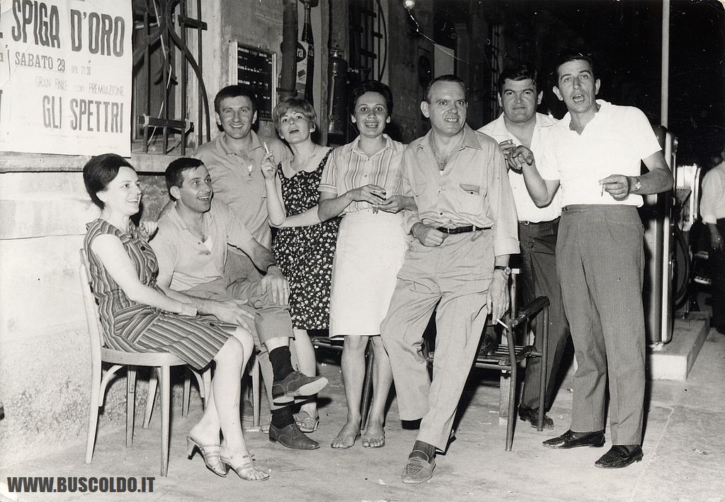 anni 60 davanti al teatro Verdi