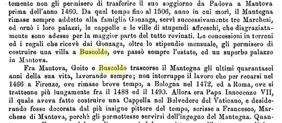 Mantegna a Buscoldo 1