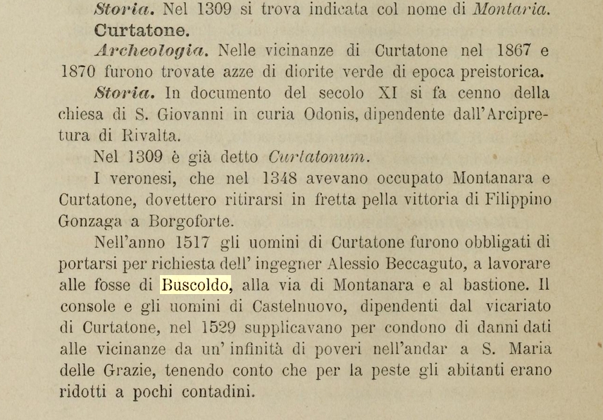 fosse a Buscoldo