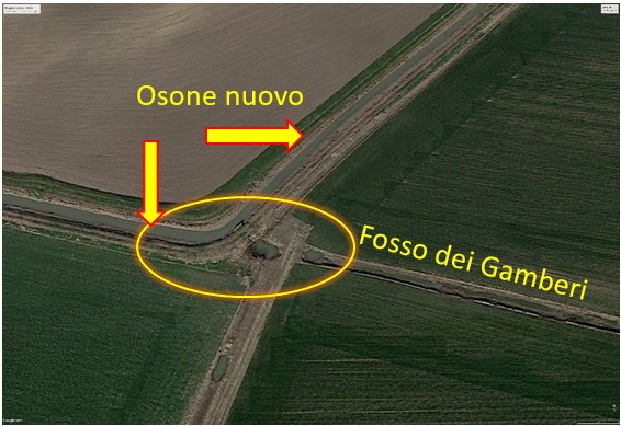 osone fosso dei gamberi