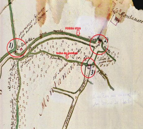 mappa Montanara