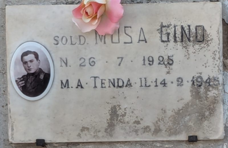 Lapide caduti Seconda Guerra
