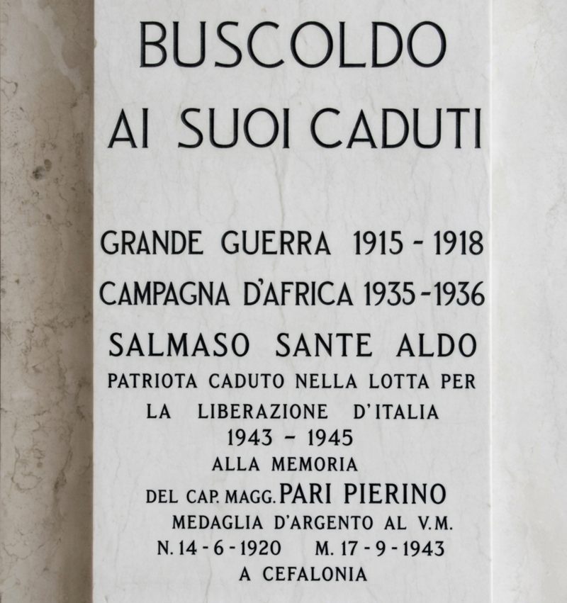 Monumento ai caduti di Buscoldo