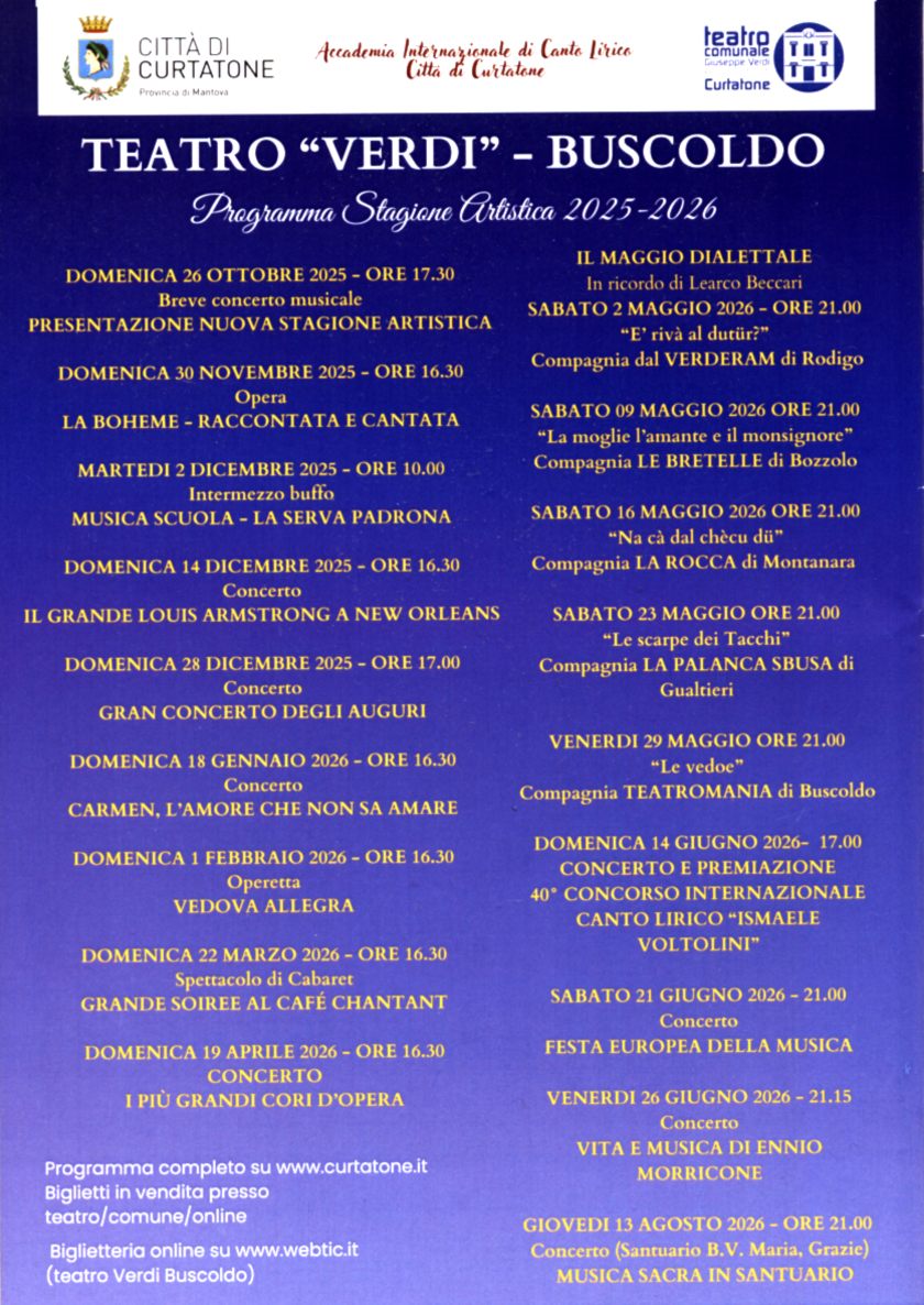 Programma 2025-2026